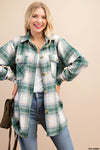 Plaid Shirt Jacket