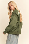 Davi & Dani West Coast Rodeo Embroidered Bomber Jacket