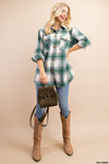 Plaid Shirt Jacket
