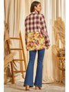 Embroidered Button Up Top