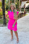 Party Time Ruffle Dress -2 Colors