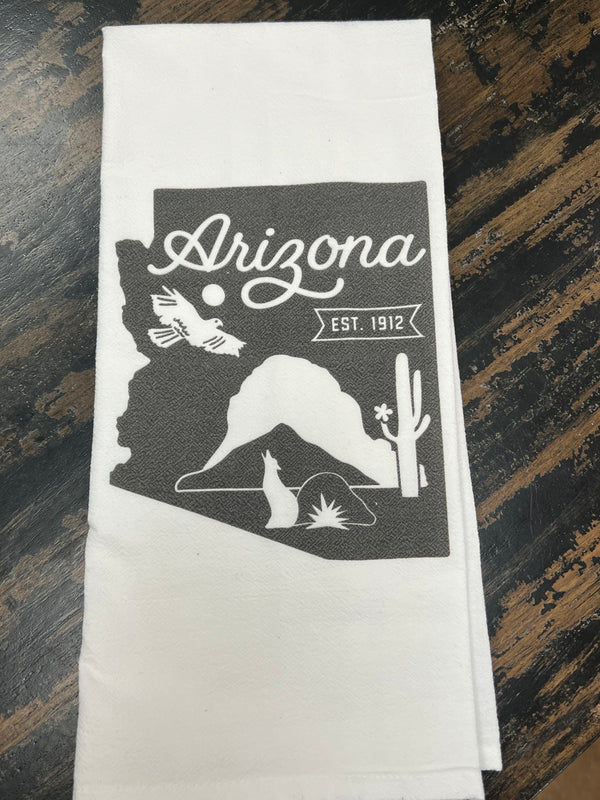 AZ Icons Tea Towel