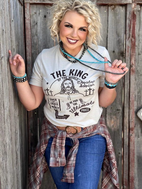 The King Our Jesus Tee