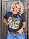 Floral Great Is Thy Faithfulness Tee