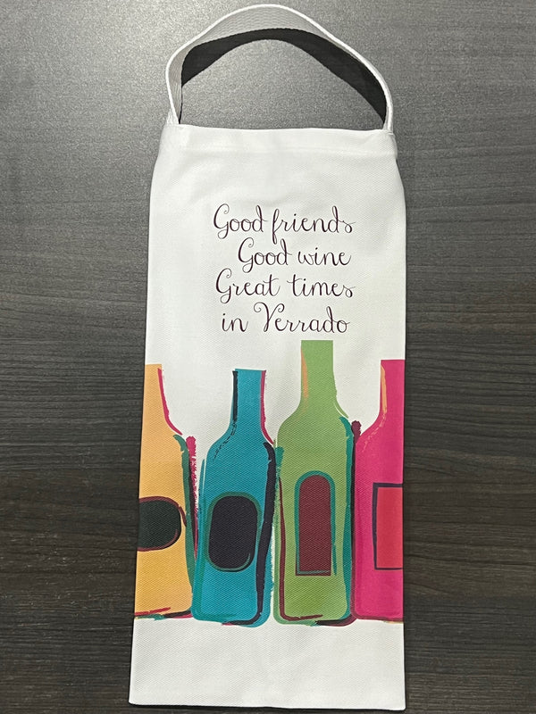 Gift Tote - Good Friends, Good Wine, Great times in Verrado
