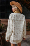eesome Mineral Washed Western Graphic Jacket