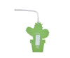 Silicone Luggage Tag Natural Cactus