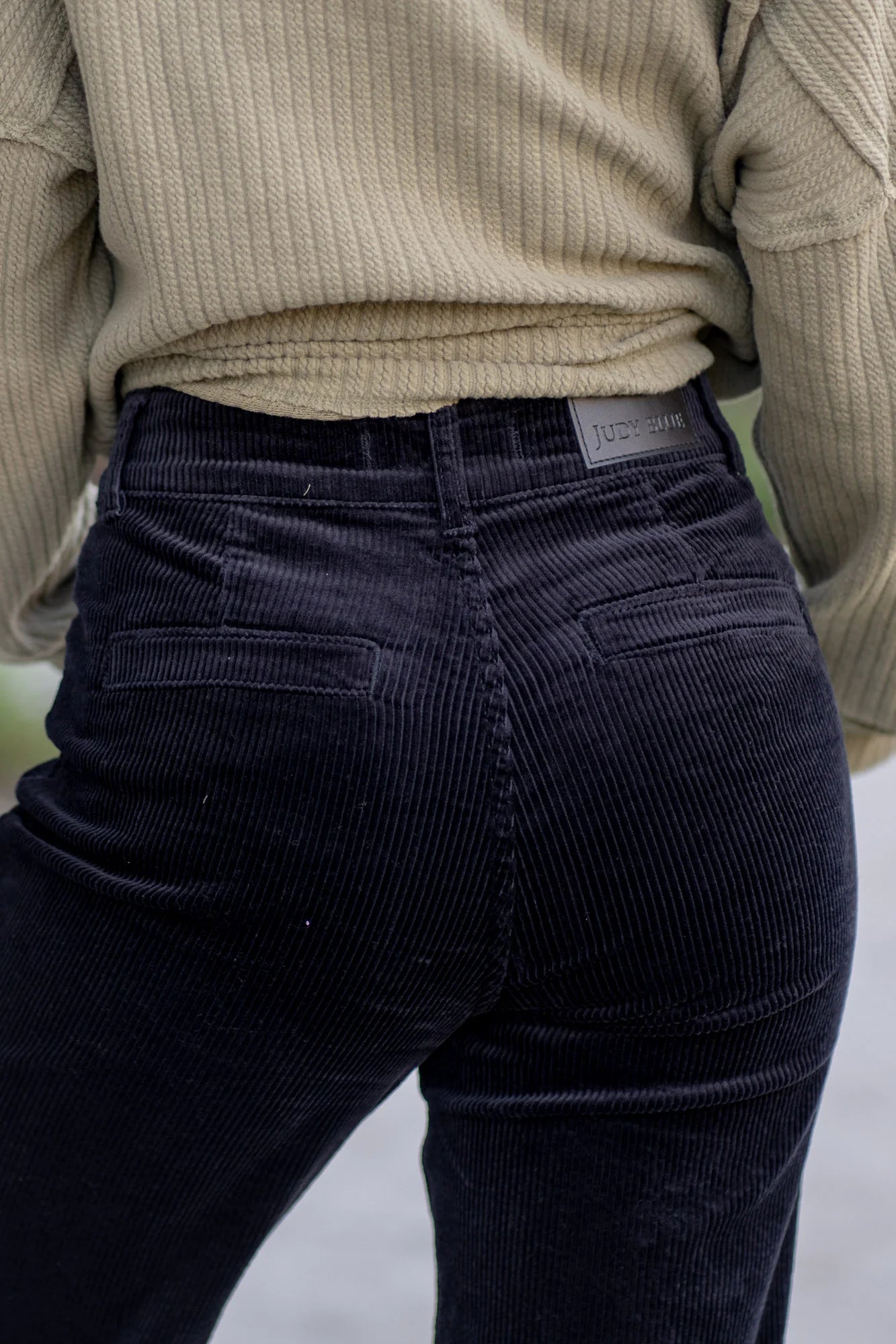 Corduroy High Rise Wide Leg