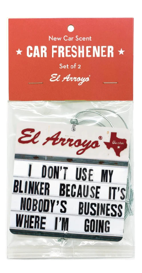 Car Air Freshener (2 Pack) - Nobody's Business