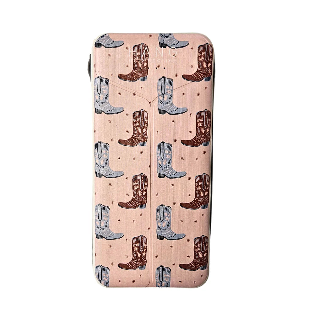 Boots and Spurs Portable Phone Charging Bank