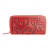 Myra Bag Sunset Valley Wallet in Crimson
