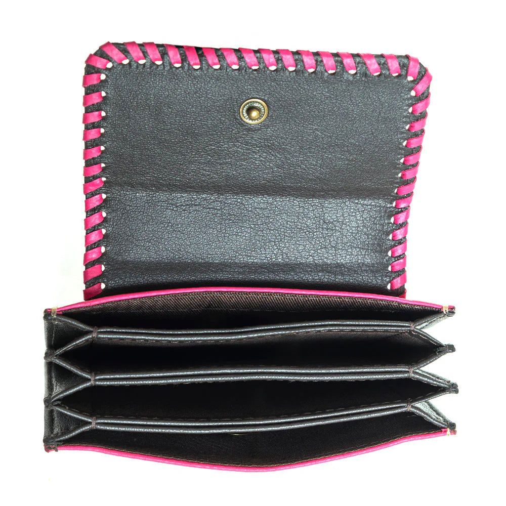 Myra Bag Brite Canyon Credit Card Holder in Pink