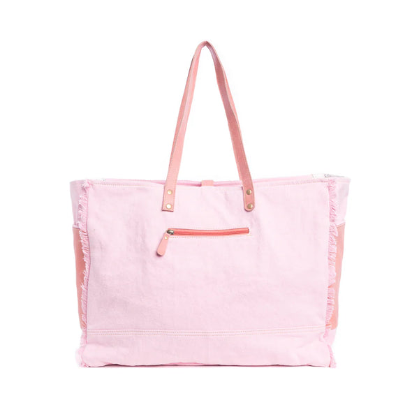 Myra Bag Angel Fire Weekender Bag in Meadow Pink