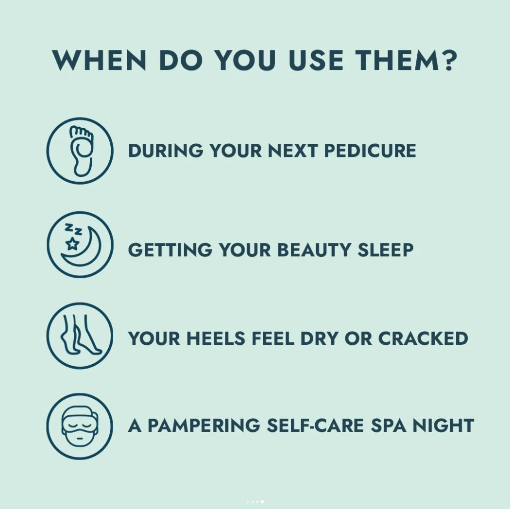 Moisturizing Heel Socks