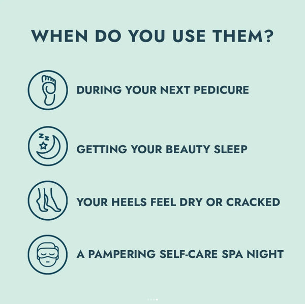 Moisturizing Heel Socks