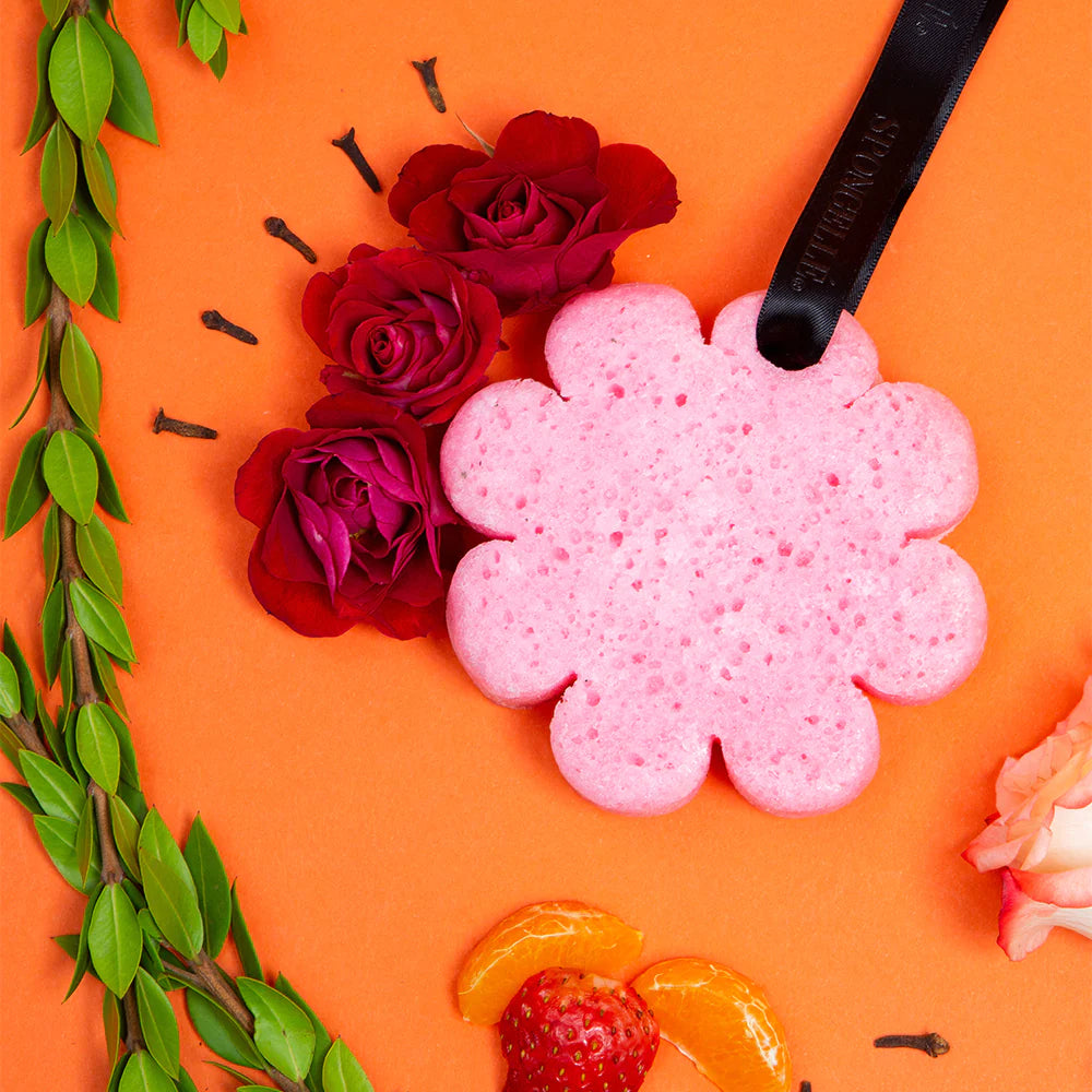 Spongelle Bulgarian Rose | Wild Flower Bath Sponge