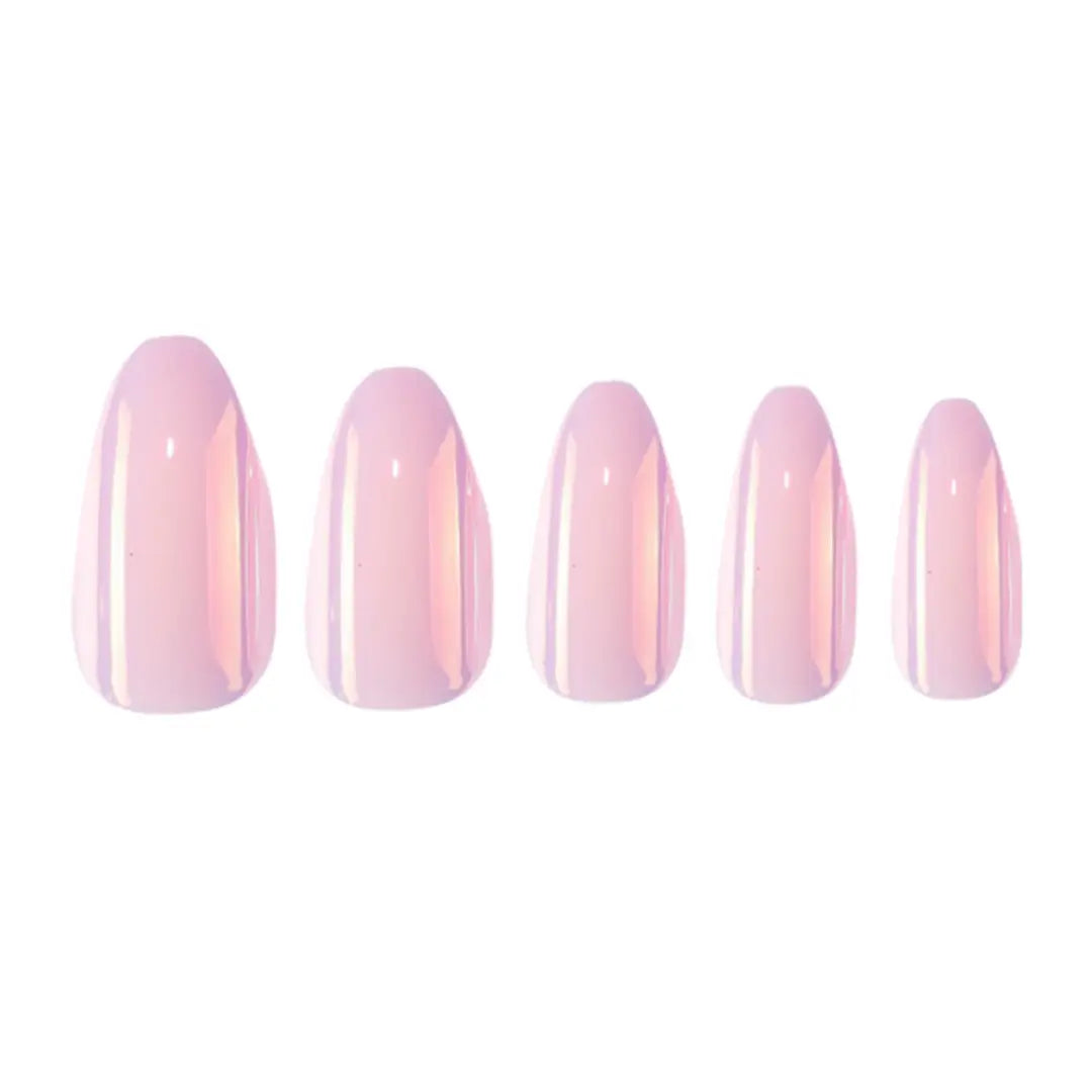 Paintlab Pink Glazed Press-On Nails