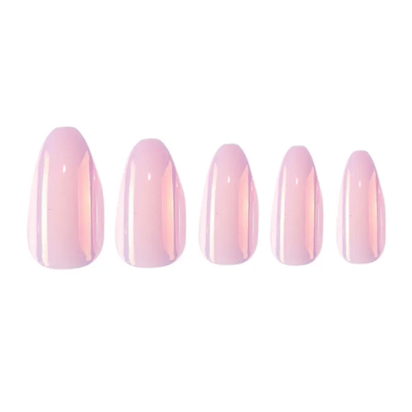 Paintlab Pink Glazed Press-On Nails
