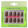 Paintlab Brown Mocha Press-On Nails