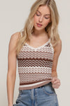 Brown Chevron Tank