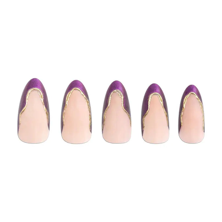 PaintLab Violet Veil Press-On Nails