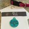 Metal Pet Tags