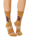 Gingerbread 3D Socks