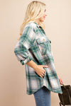 Plaid Shirt Jacket