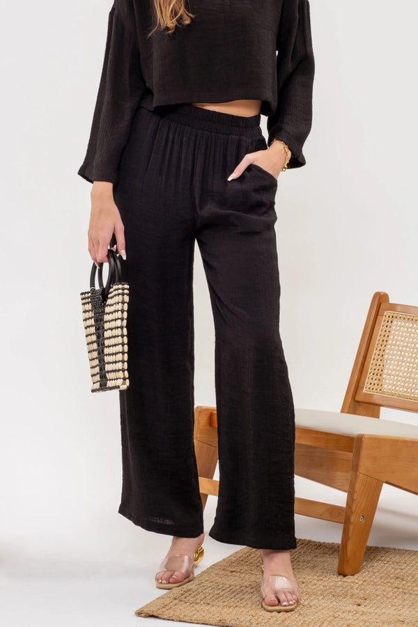 Blu Pepper Lightweight High Rise Pants