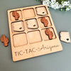 Arizona State Gift - Tic-Tac-Toe Az Game - Customizable