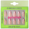Paintlab Chrome Pink Tips Press-On Nails