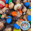 Freeze Dried Caramel Chocolate Puffs(Made from Caramel M&Ms)