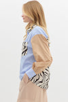 Entro Multipattern Classic Collar Button down long sleeve top