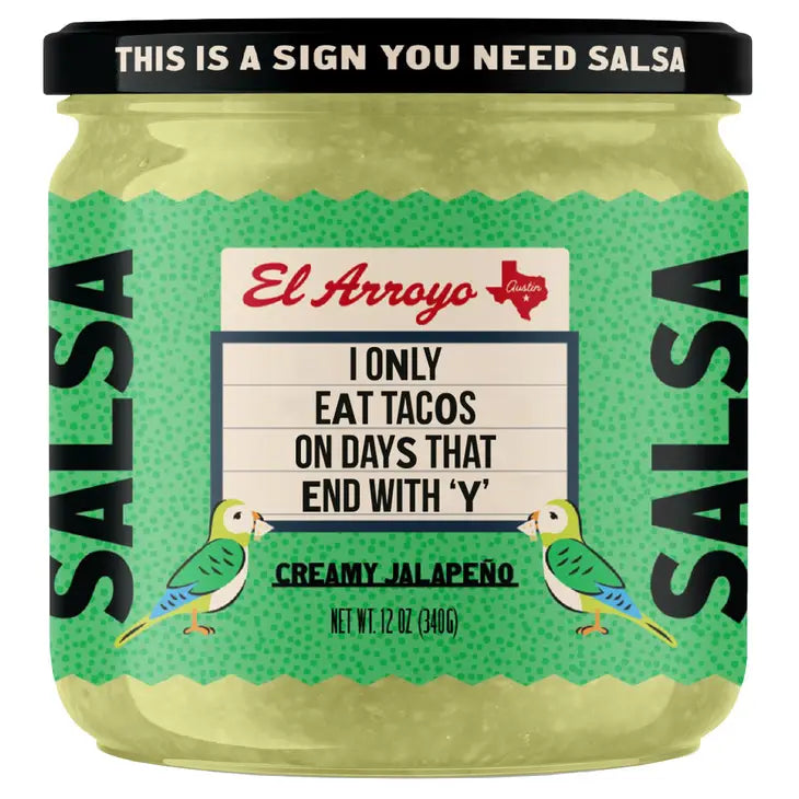 El Arroyo 12oz Creamy Jalapeno Salsa