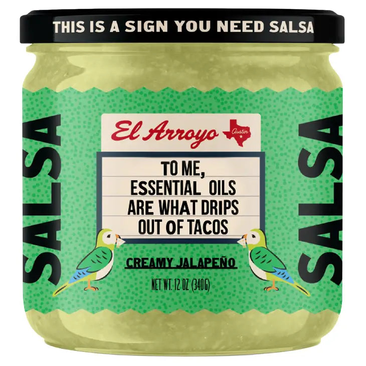 El Arroyo 12oz Creamy Jalapeno Salsa