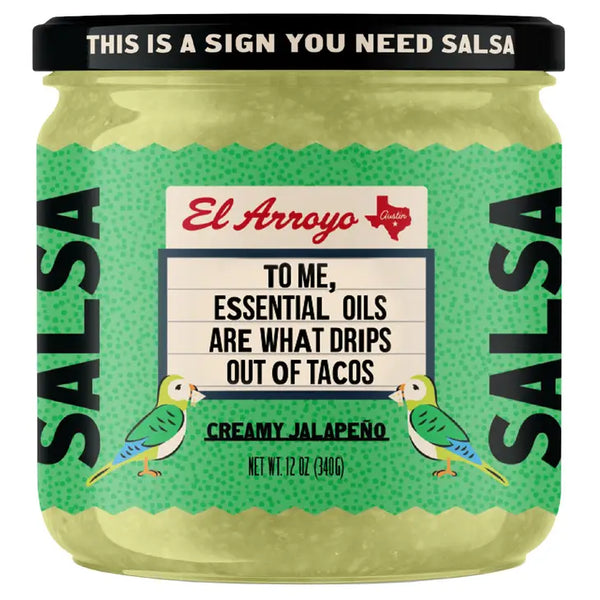El Arroyo 12oz Creamy Jalapeno Salsa