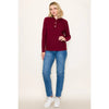 Staccato Waffle Textured Hoodie Sweater