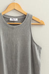 Mineral Washed Sleeveless Top