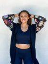 XMAS JULY Crochet Sleeve Cardigan - 4 Colors