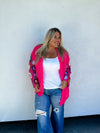 XMAS JULY Crochet Sleeve Cardigan - 4 Colors