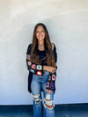 XMAS JULY Crochet Sleeve Cardigan - 4 Colors