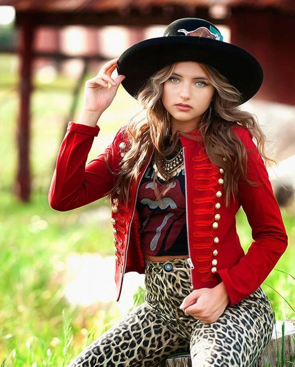 red military jacket