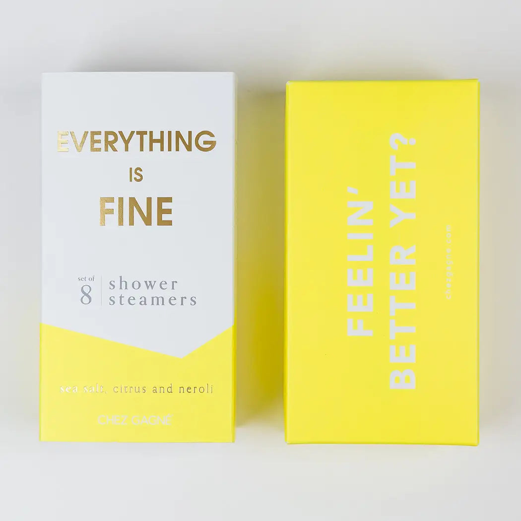 Everything is Fine Shower Steamers - set of 8