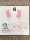 Peep Bunny Stud Earrings