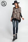 SALE Wild Fun Poncho Top - Curvy