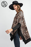 SALE Wild Fun Poncho Top - Curvy