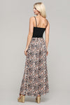 Side Shirring Wide leg Palazzo Pants - Curvy Size - 2 Colors