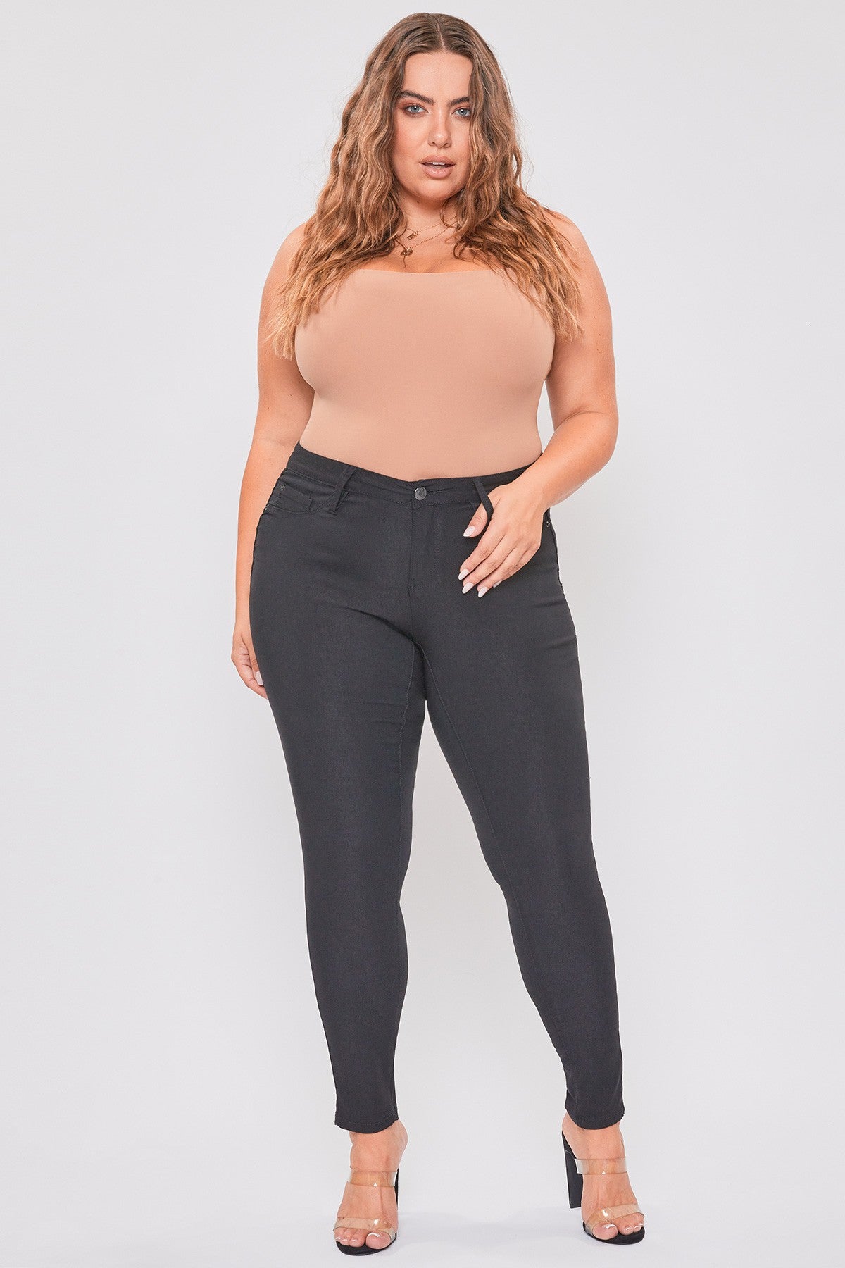 NEW Hyperstretch Skinny Jean - Curvy Size - 3 Colors