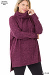 SALE Cozy Tunic Sweater - 4 Colors Curvy