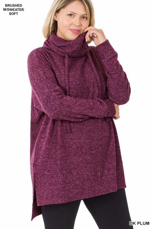 SALE Cozy Tunic Sweater - 4 Colors Curvy